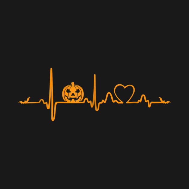 Pumpkin Heartbeat Halloween by williamarmin