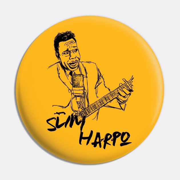 Slim Harpo Pin by Erena Samohai