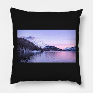 Winter Sunset at Thirlmere Pillow