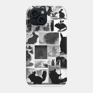 Chinchillas Shadow Silhouette Anime Style Collection No. 18 Phone Case