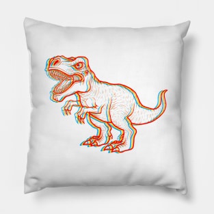 T rex dinosaur Pillow