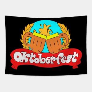 Oktoberfest Bavaria Beer Prost Gift Munich Tapestry