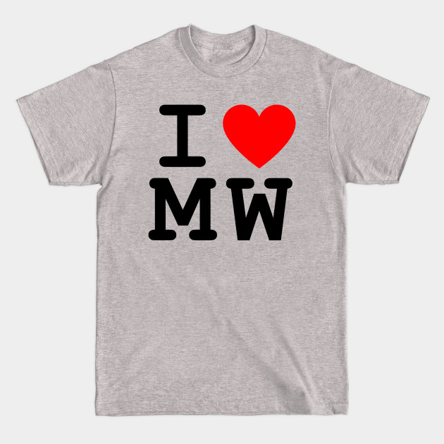 Disover I Heart MW - Band Merchandise - T-Shirt