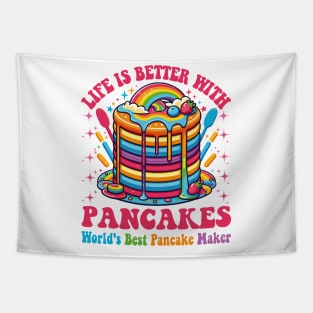 World's Best Pancakes Mmaker Tapestry