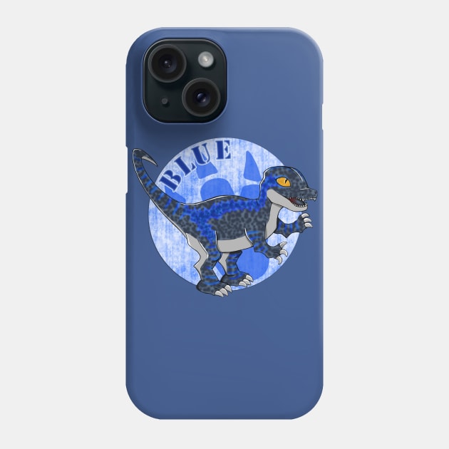 Jurassic Blue Phone Case by Rhaenys