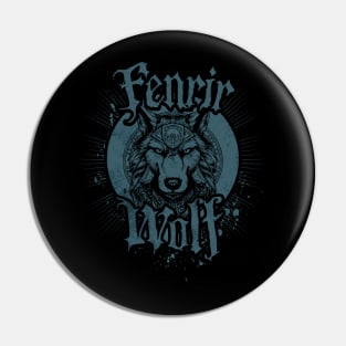 Fenrir Wolf Pin