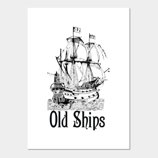 Old Ship Posters And Art Prints Teepublic Uk