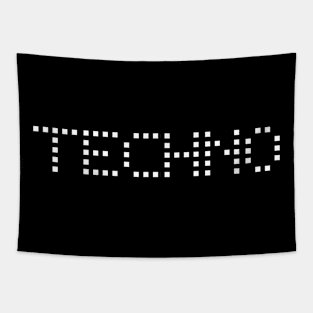 TECHNO DOTS DESIGN Tapestry