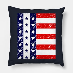 Bars, Stars, and Stripes Pillow