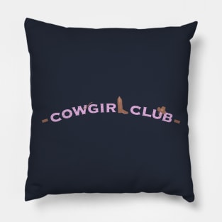 Cowgirl club Pillow