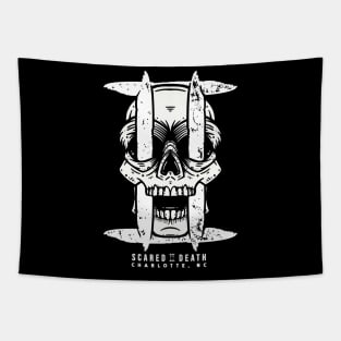 Scared 2 Death Press Tapestry