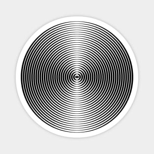 Concentric Circle Shimmy Magnet