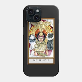 Wheel of Fortune Tarot Card Phone Case