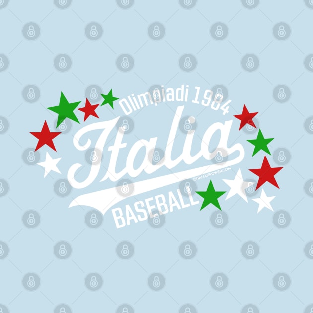 Italia Baseball 1984 Olympics by ItalianPowerStore