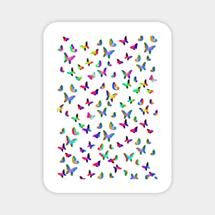 Rainbow Butterflies Magnet