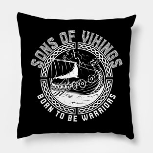 Son Of Vikings Pillow