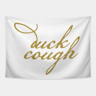 Christmas Feelings Duck Cough Tapestry