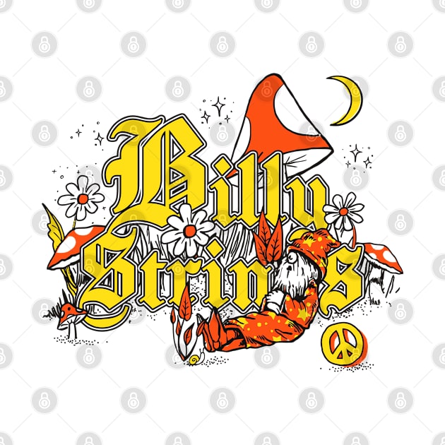 Billy Strings Merch Sleeping Wizard by L-Ison