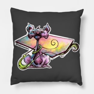 Surreal Cat Pillow