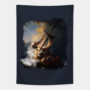 Christ in the storm Tapestry