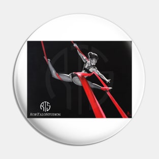 "Aerial Dancer" (w/ Rob Talo Studios Logo) Pin