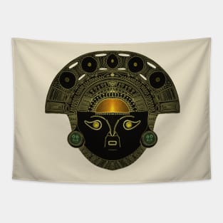 God Sun Mask (INTI) Tapestry