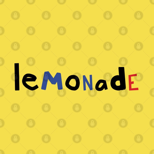 Typography Lemonade by ellenhenryart