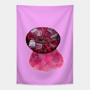 Garnet Gemstone, January Tapestry