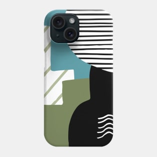 Abstract Lines And Soft Colors Phone Case