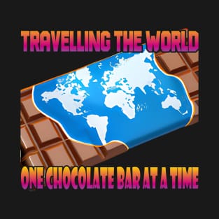 Traveling with chocolate bar T-Shirt