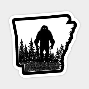 Arkansas Bigfoot Magnet