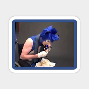 Sonic eating sonic eating sonic Magnet