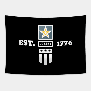 United State Army Star Est.1776 Tapestry