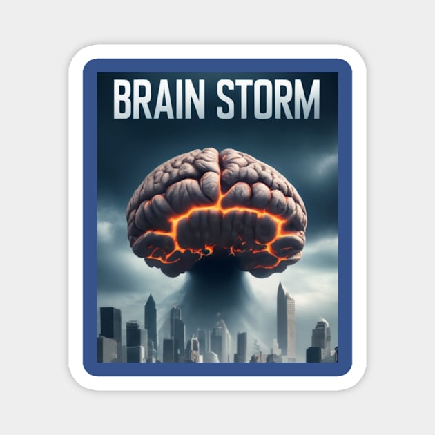 Brain Storm Magnet by presstex.ua@gmail.com