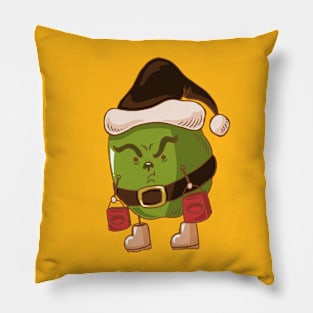 Lemon Christmas shopping Pillow