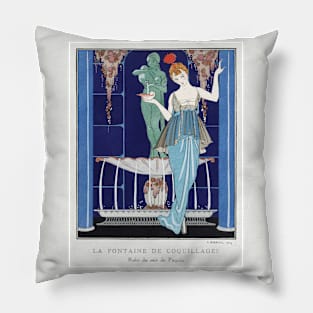 Robe du soir de Paquin (1914) Pillow