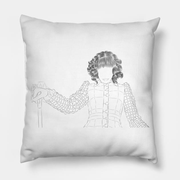 Cruella De Vil Pillow by LiLian-Kaff