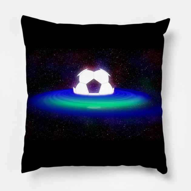 Space ball planet Pillow by MariaBg