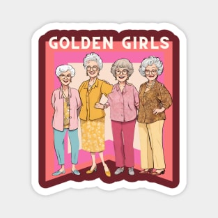 Golden girls Magnet