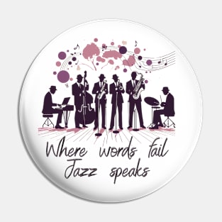 Jazz band Pin