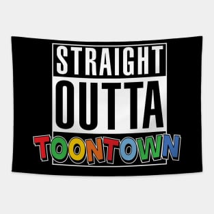 Straight Outta Toontown Tapestry