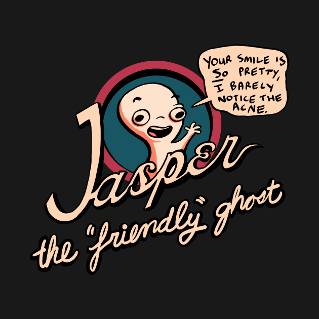 Jasper the "Friendly" Ghost by neilkohney