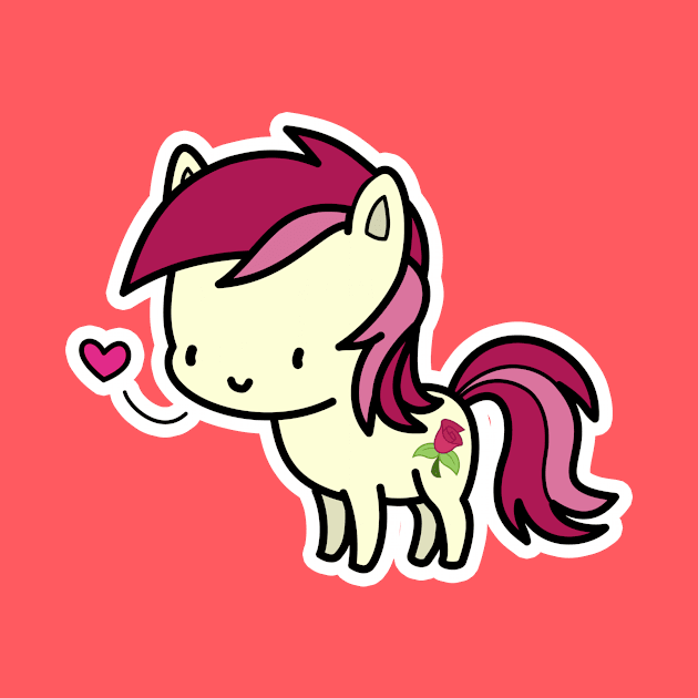 Roseluck chibi by Drawirm