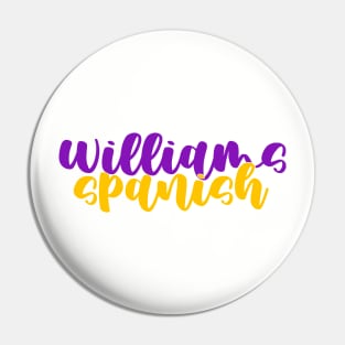 williams college spanish Pin