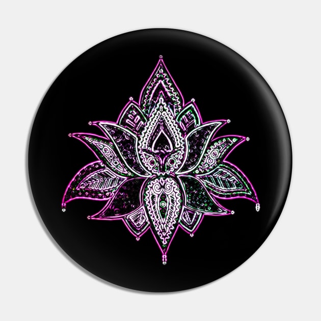 Lotus Neon Pin by enchantingants