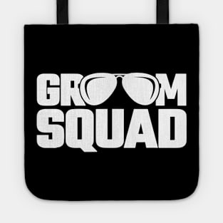 Groom Squad Groomsmen Funny Stag Bachelor Party Tote