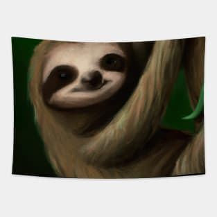 Baby Sloth Tapestry