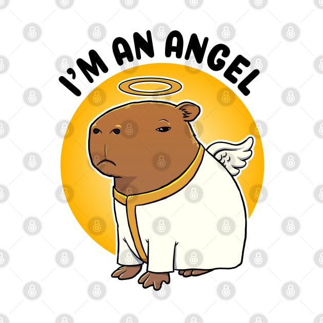 I'm an Angel Capybara by capydays