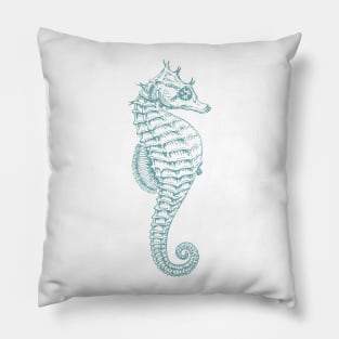 Tropical Seahorse, Sea Animal, Ocean Animal Pillow