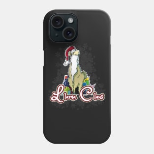 Llama Claus Phone Case